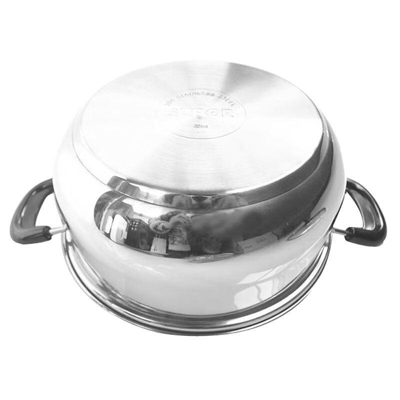 苏泊尔SUPOR汤锅不锈钢汤锅 20cm VT20HS01 (大于100件单价)高清大图