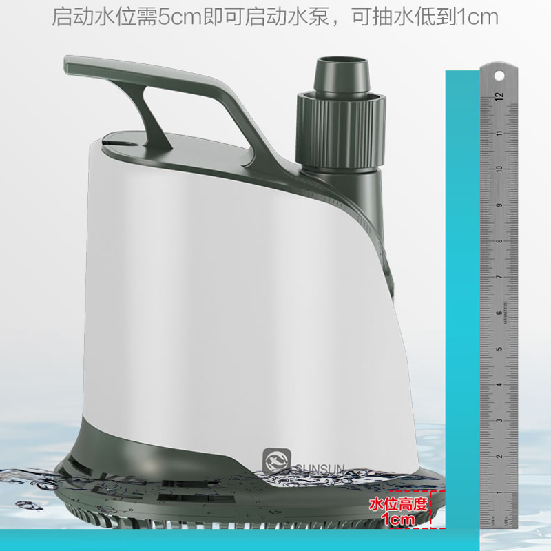 鱼缸抽水泵家用换水潜水泵底吸循环泵水泵小型鱼池水泵高清大图