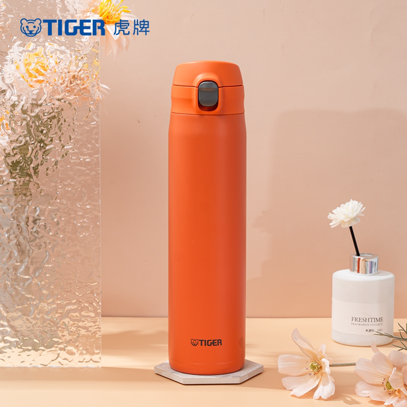 虎牌(TIGER)保温杯简约进口大容量弹盖男女便携水杯MTR-W088 880ml