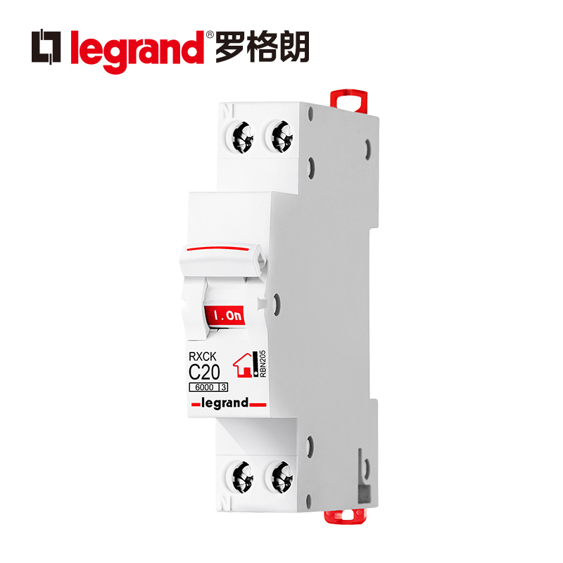 TCL罗格朗(Legrand)断路器1P+N32A空气开关空开开关RXC小型双进双出双线过载保护器家用电闸空气开关