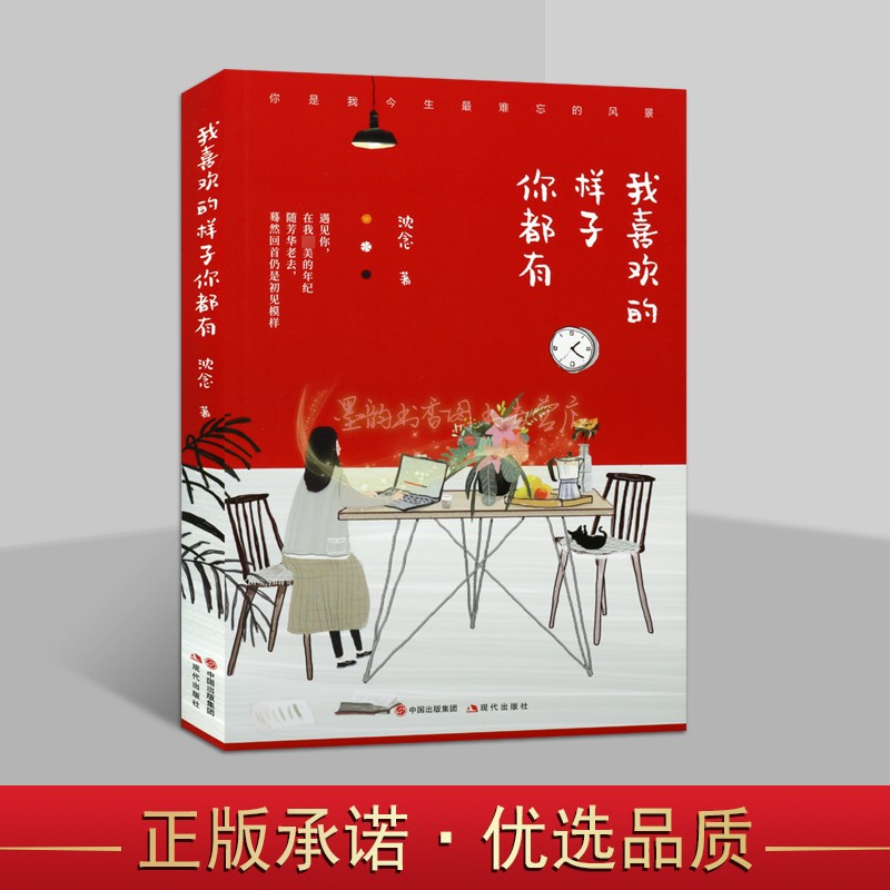 [正版]我喜欢的样子你都有 沈念著中国当代故事文学著作品集21个走心的爱情故事青春文学言情都市情感爱情校园暖心爱情小说现高清大图