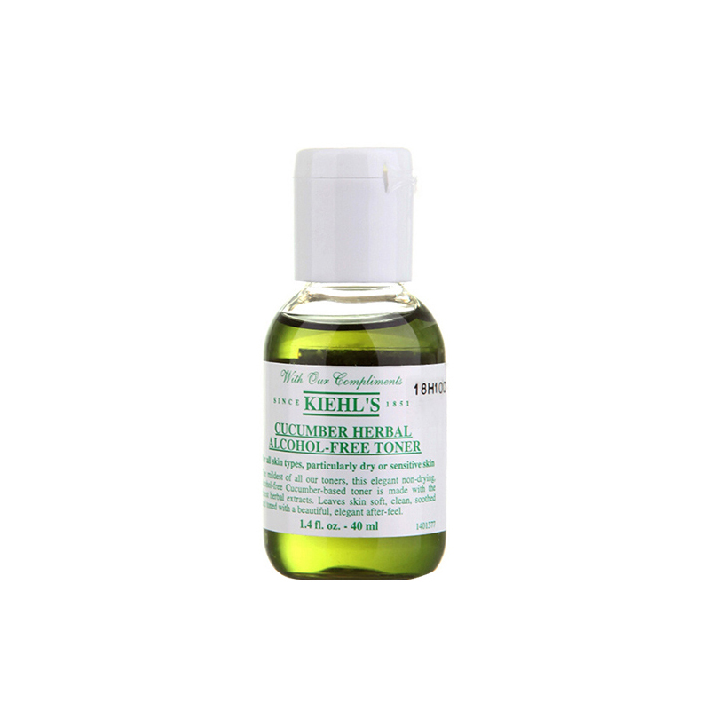 【国内专柜版·中小样】科颜氏(Kiehl’s)黄瓜爽肤水40ml*3