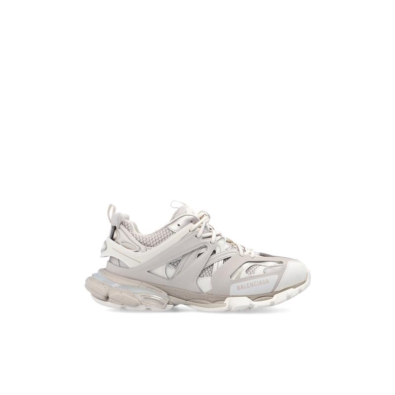 巴黎世家(Balenciaga)网布尼龙拼接合成革运动跑鞋耐磨橡胶底透气