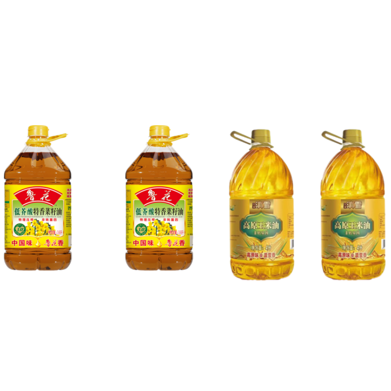 八宝贡米5kg/袋*6+鲁花油3.68L/桶*2+滇雪油4L/桶*2高清大图