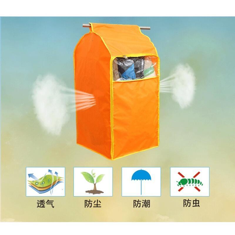18新款衣服挂袋防尘罩立体衣物防尘罩衣服罩牛津布大衣防尘套