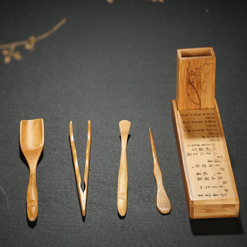 美帮汇茶道六君子功夫茶具零配件 竹制六君子组合套装茶道摆件茶针高清大图