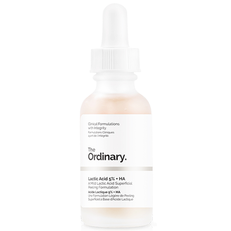 [温和去角质]THE ORDINARY 5% + HA 2% 温和乳酸去角质精华 30ml/瓶 祛除角质