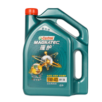 新嘉实多Castrol磁护5W-40发动机润滑油SP 4L 汽车机油 新科技全合成机油