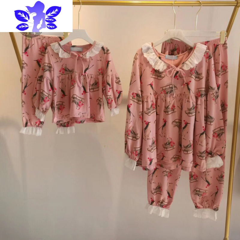 Ideamini家居服 睡衣ideaminiideaminimomchild春款宫廷碎花女士睡衣韩国冬 款宽松母女亲子装棉睡衣 价格图片品牌报价 苏宁易购威瑞商贸专营店