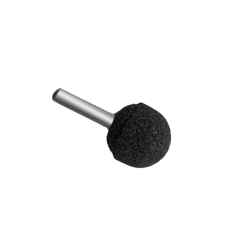 冰将 棕刚玉磨头砂轮磨头 球型6*25mm(10个) 包高清大图