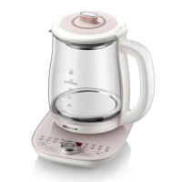 养生壶燕窝炖盅红茶水果茶煮茶器电热水壶烧水壶1.8L玻璃花茶壶