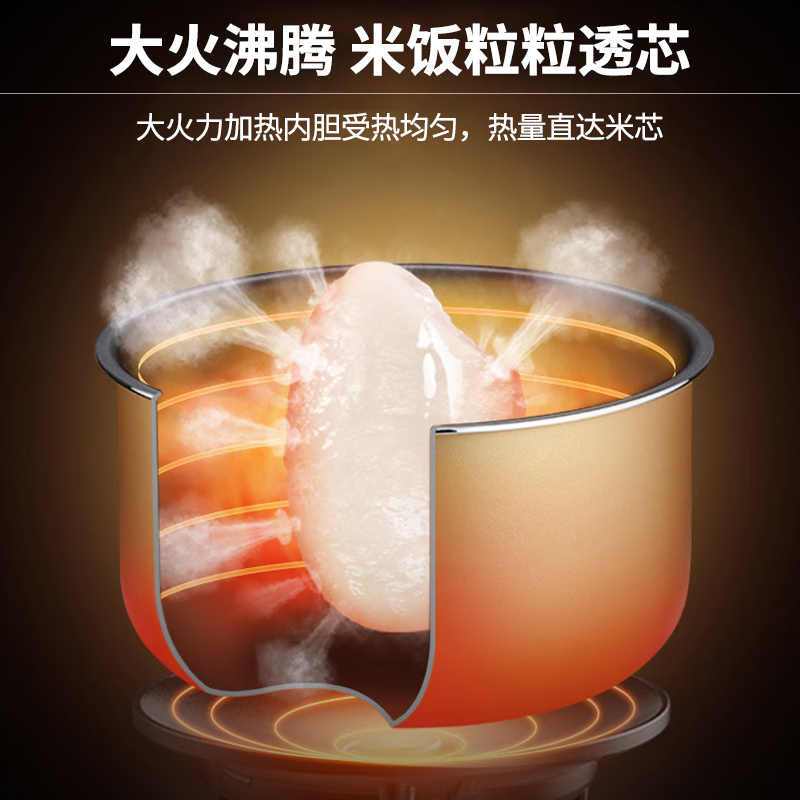 九阳电饭煲3L家用多功能智能饭锅煮饭蒸30FE08