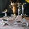 家柏饰(CORATED)复古怀旧铁艺玻璃装饰器皿收纳瓶花瓶瓶杂货花园摆件 鹿头瓶
