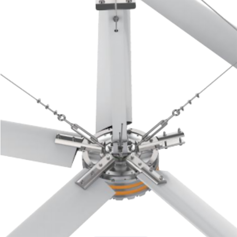 HVLS FAN 东风工业大风扇 STF4.4/D16 直径4.4m 5叶片高清大图