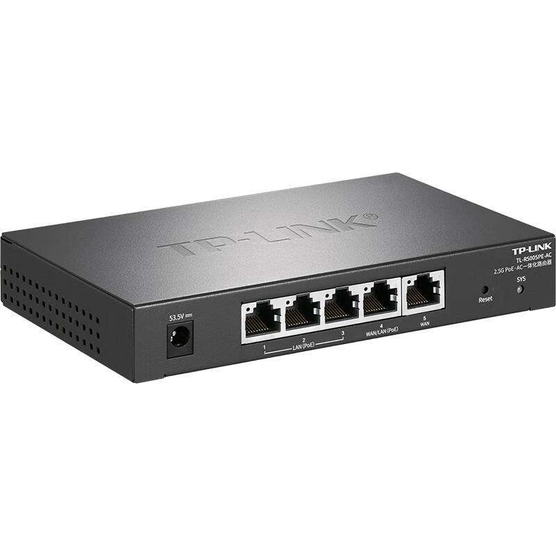 TP-LINK2.5G PoE·AC一体化企业级路由器适配TP-LINK Wifi7 ap面板TL-R5005PE-AC