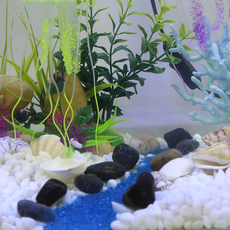 小型迷你鱼缸水族箱 手提生态办公室桌面玻璃热带金鱼缸乌龟缸高清大图