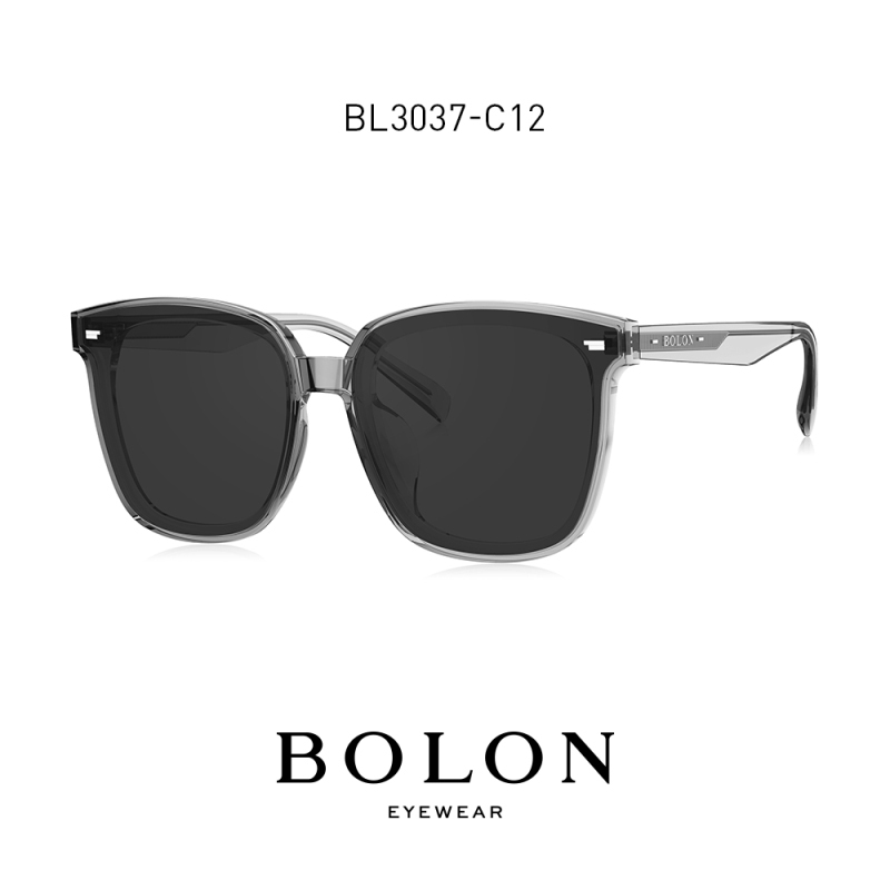 BOLON暴龙眼镜新品男复古偏光墨镜韩版黑超板材太阳镜BL3037