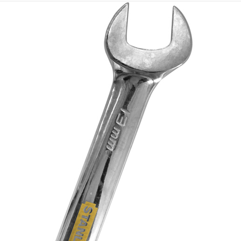 史丹利(STANLEY)公制精抛光双向棘开两用快扳(13mm) 85-936-1L-22