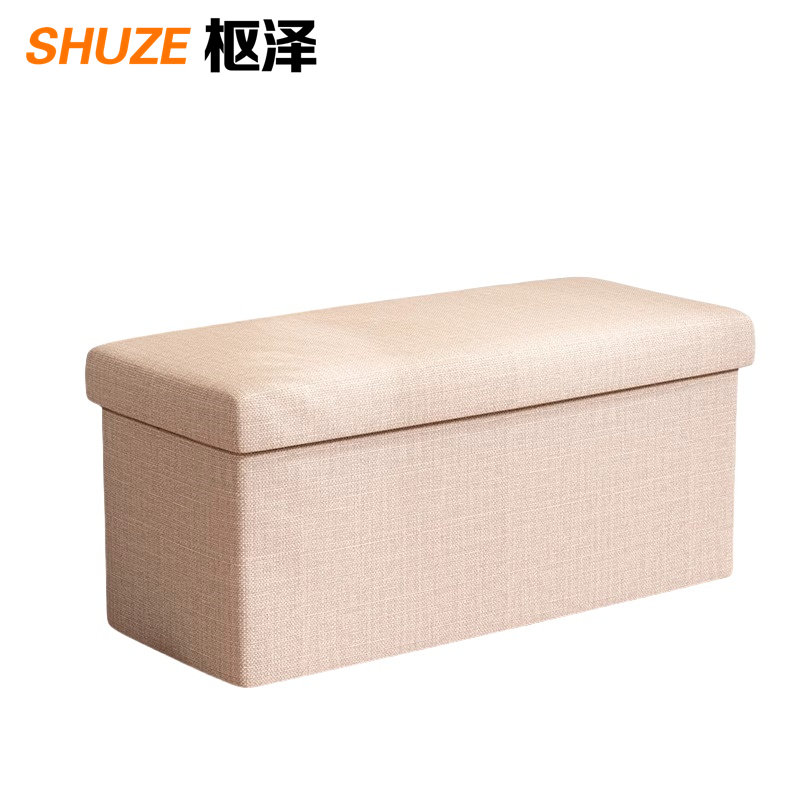 枢泽 储物换鞋凳 49*31*31cm 个高清大图
