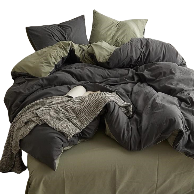 亿洛莱 纯色四件套 1.5m 套高清大图