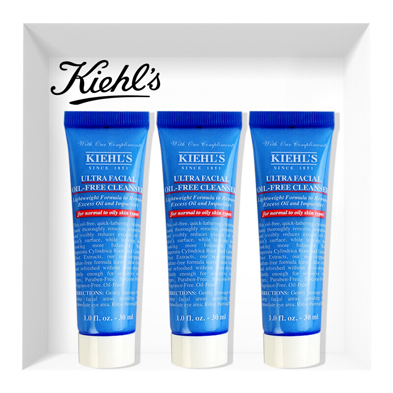 kiehls 科颜氏 高保湿清爽女士洁面乳150ml 护肤清新爽肤 舒缓调理