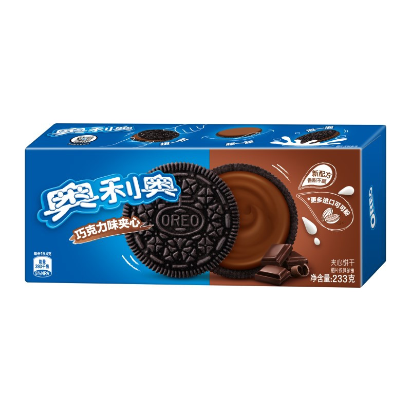 奥利奥夹心巧克力味233g