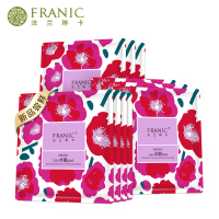 法兰琳卡(FRANIC)玫瑰花苞水花青素面膜10片(5*2)紧肤淡皱 保湿补水