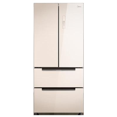 美的(Midea) 516升 法式多门冰箱 19分钟急速净味 温湿精控 风冷无霜 极地金 BCD-516WGPM