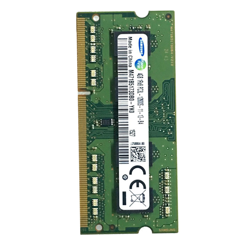 三星(SAMSUNG)原厂DDR3L 1600MHz 4G低电压版笔记本内存条PC3L-12800S