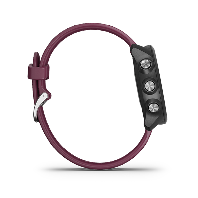 Garmin佳明Forerunner245高阶跑步心率运动智能功能手表旗舰防水50m(珊瑚紫)