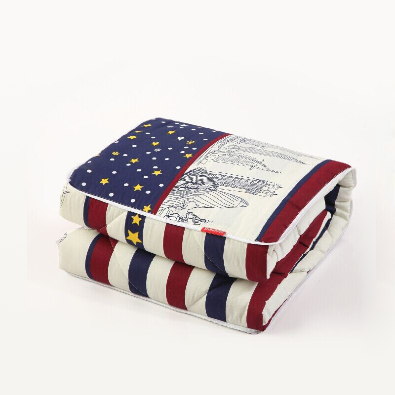 安琪尔抱枕被子靠垫被环球之星140*180cm条高清大图