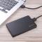 USB 2.0 硬盘盒 黑色 USB3.0转SATA移动硬盘盒外置2.5英寸SSD固态机械盒外接电脑读取