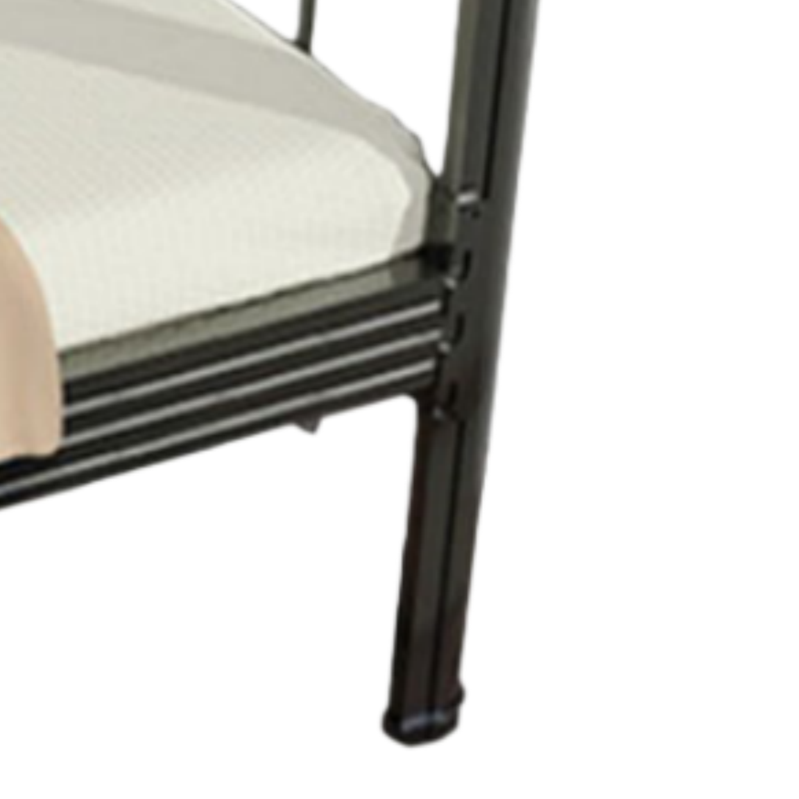 亿洛莱单人床2000*900*750mm床加床板床垫张高清大图