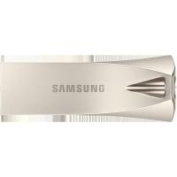 三星(SAMSUNG)64G 金属外壳五防 USB 3.1 BAR PLUS 香槟银 高速闪存盘