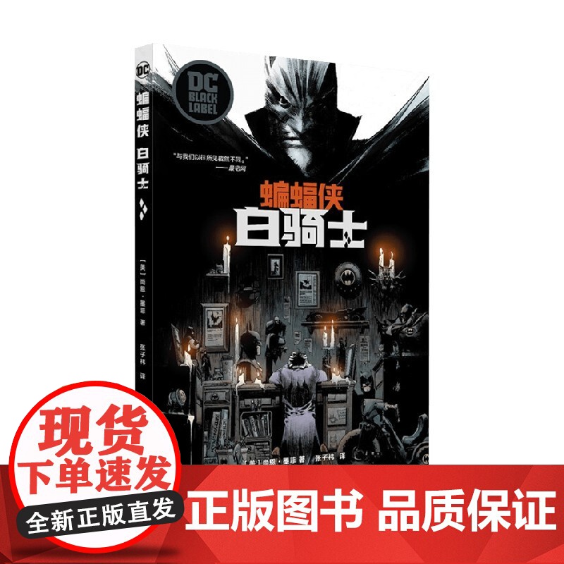 蝙蝠侠 白骑士 尚恩·墨菲 著 每个人都有自己的挣扎与抉择 回忆与梦想 艺术高清大图