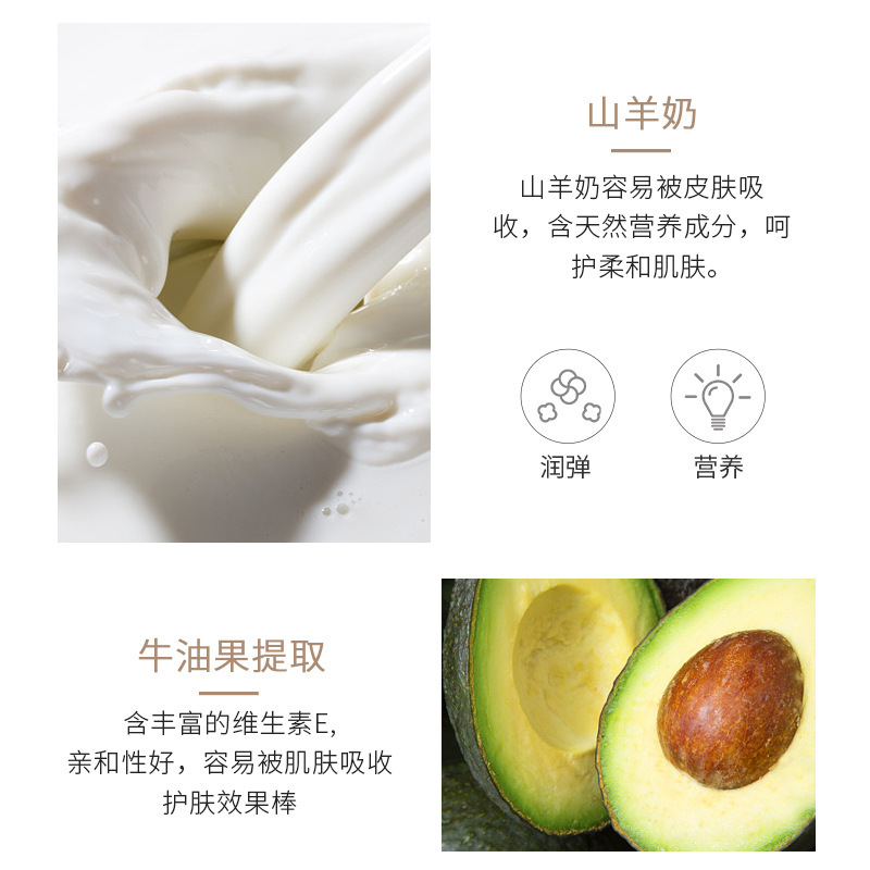 奥兰诺山羊奶身体乳批发保湿滋润香体全身补水去鸡皮肤角质润肤露 OLN007