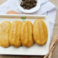 [中华特色]泰安馆 富世康 杂粮饼400g*2袋 熟食 烤饼农家粗粮 馒头 山东特产 华东
