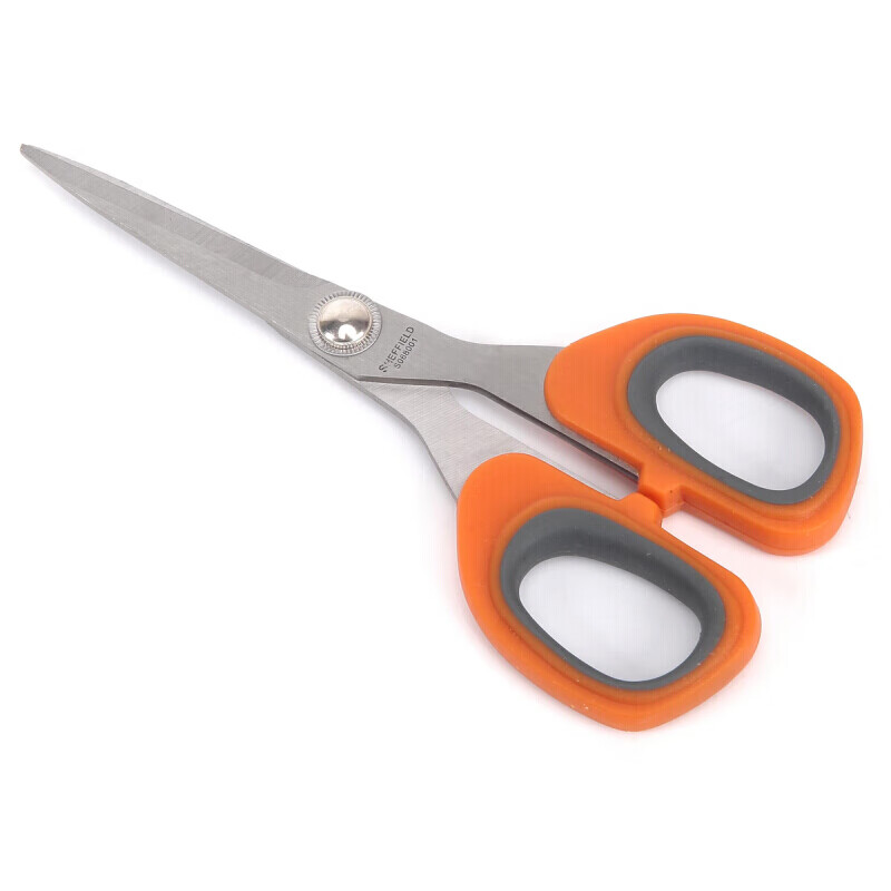 钢盾(SHEFFIELD) S068001 6-1/2双色不锈钢剪刀【家用】