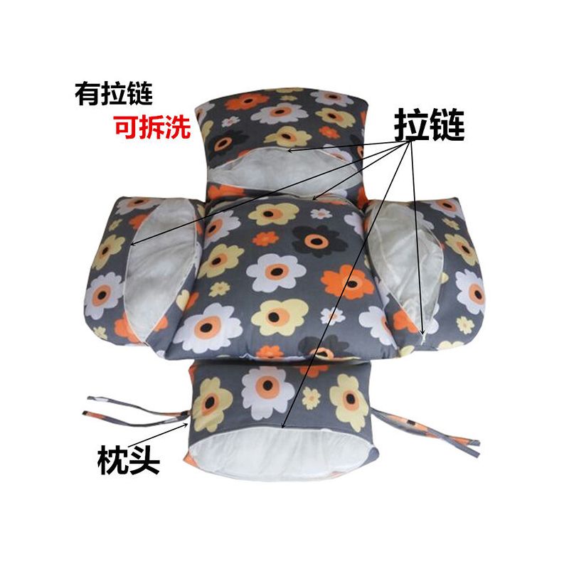 吊篮用时尚坐垫有拉链可拆人垫子加厚椅垫绒布料内胆靠垫