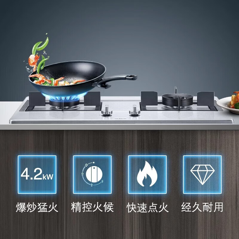 西门子(SIEMENS)ER8MF255MP 大火力不锈钢蒸饭柜高清大图