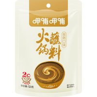呷哺呷哺 火锅蘸料 4种口味选120g*10袋 麻酱/芝麻酱 拌菜拌面调料
