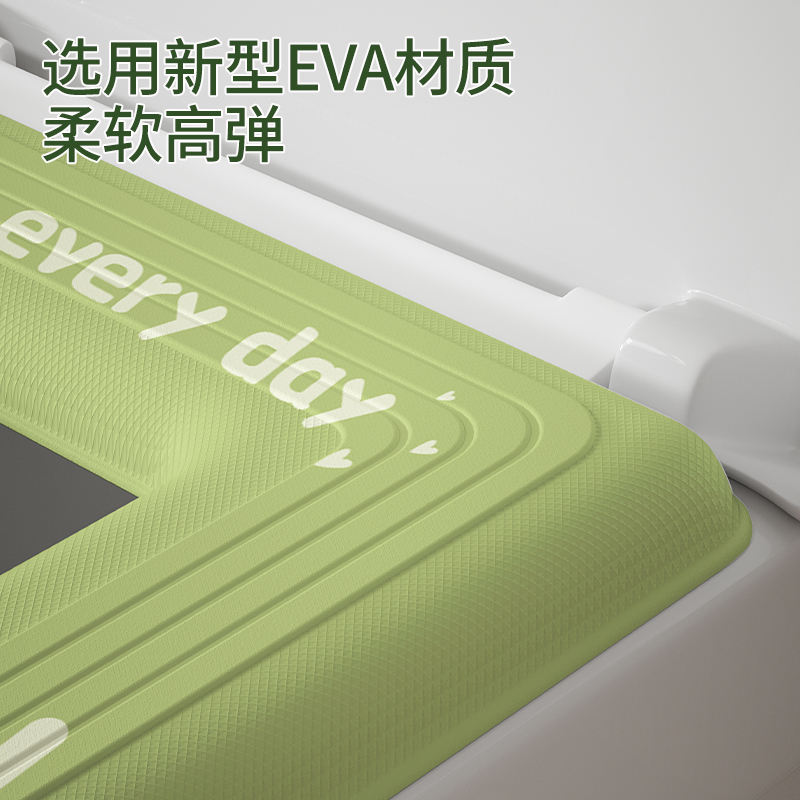 [补贴10%]马桶坐垫四季通用座圈家用2024新款夏季粘贴式防水免洗坐便器垫子高清大图