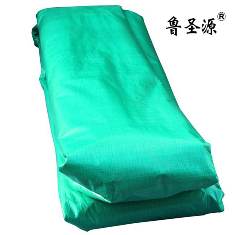 鲁圣源 篷布双绿布塑编布 A/1m*1m 平方米