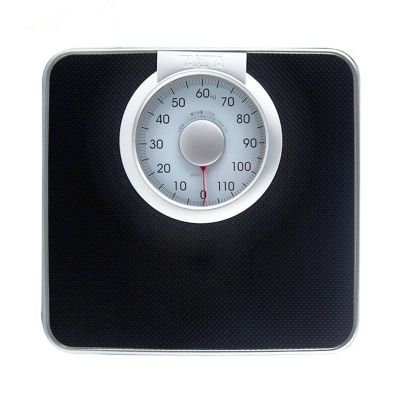 日本HA-622机械体重秤人体称小型家用秤耐用非电子秤 黑色HA-620[质保五年]送皮尺 机械