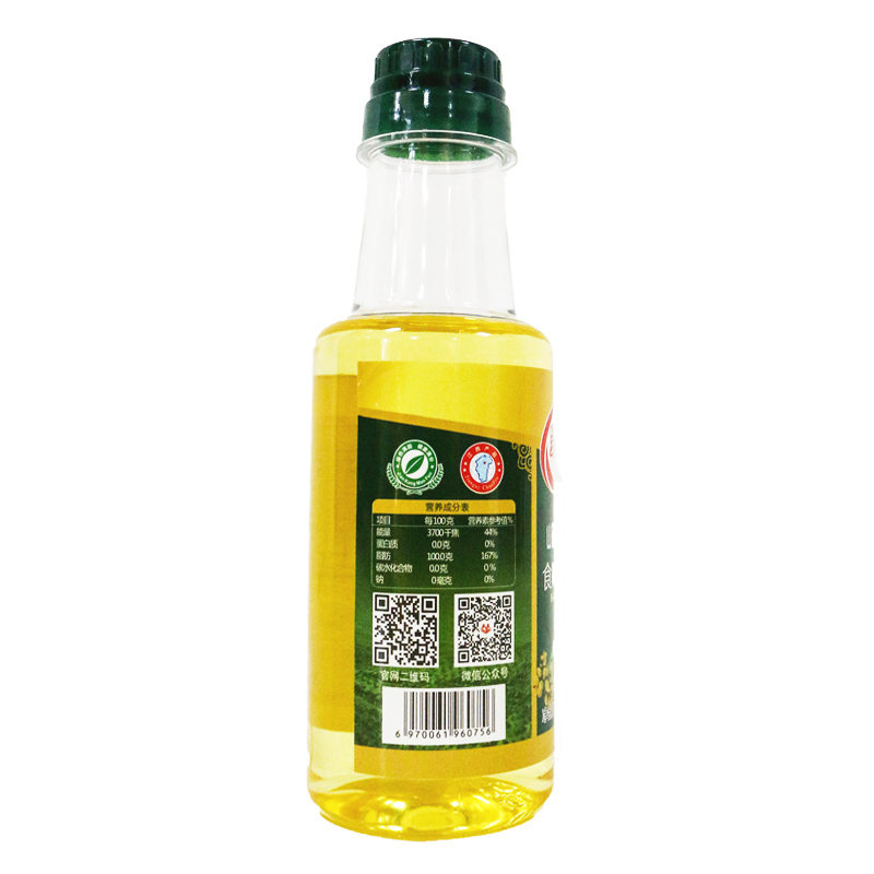 [买3送1]家泰 山茶橄榄食用植物调和油 食用油小瓶 200ml试用装
