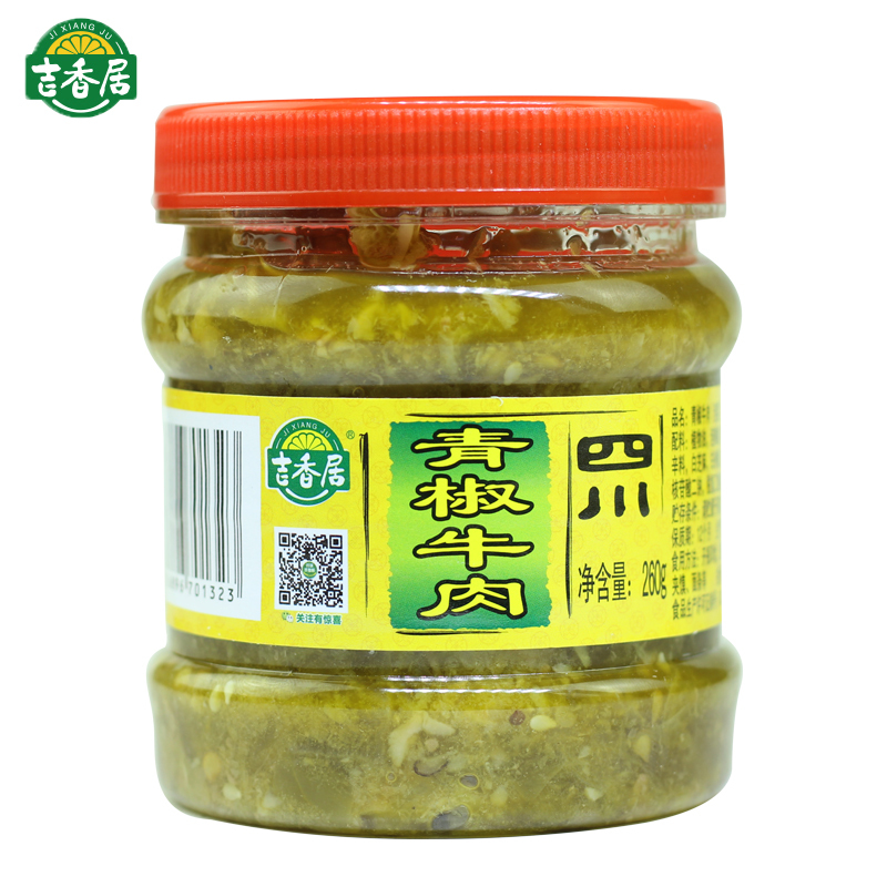 吉香居青椒牛肉(塑瓶)260g