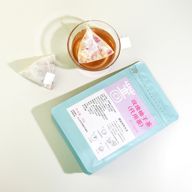 卡薩 玫瑰柚子茶三角茶包袋泡茶2.5g*8袋