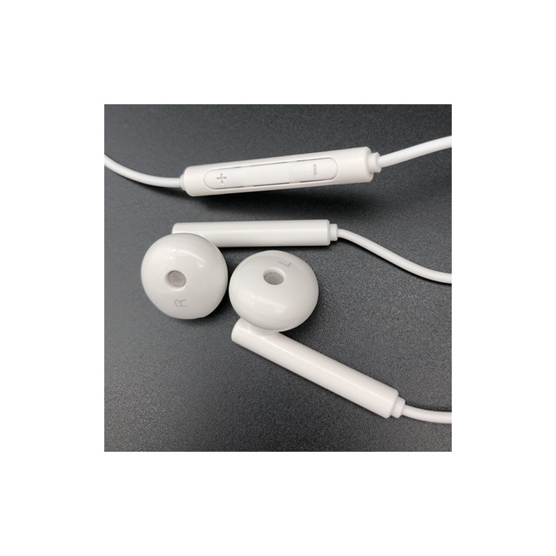 华为p30耳机入耳式ele-al00线控音量p30手机重低音通用女