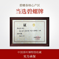 苏宁宜品自营碧螺春茶叶绿茶春茶洞庭苏州东山茶厂明前一级200g