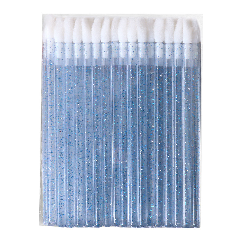 一次性唇刷 水晶唇刷美妆工具 化妆刷口红刷 一包装